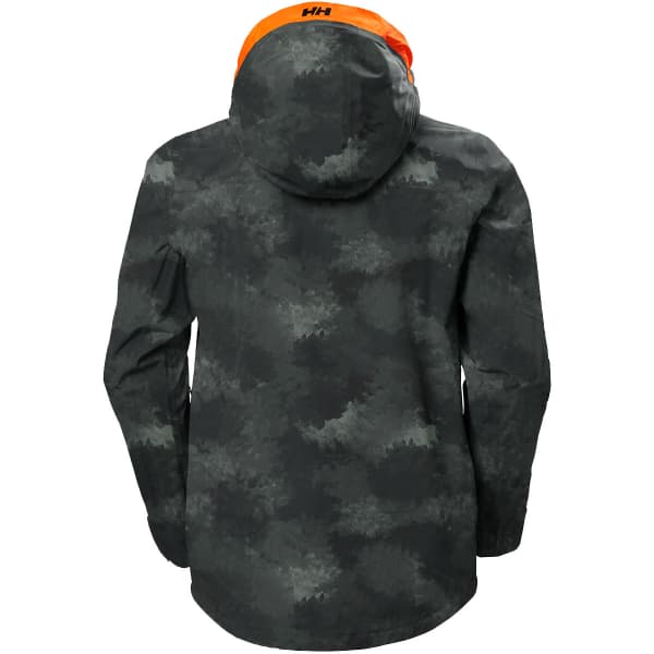 Veste de ski HELLY HANSEN SOGN SHELL 2.0 JACKET BLACK MARBLE