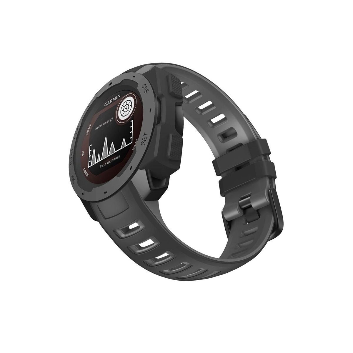 Twin Sport armbånd Garmin Instinct - Svart/grå
