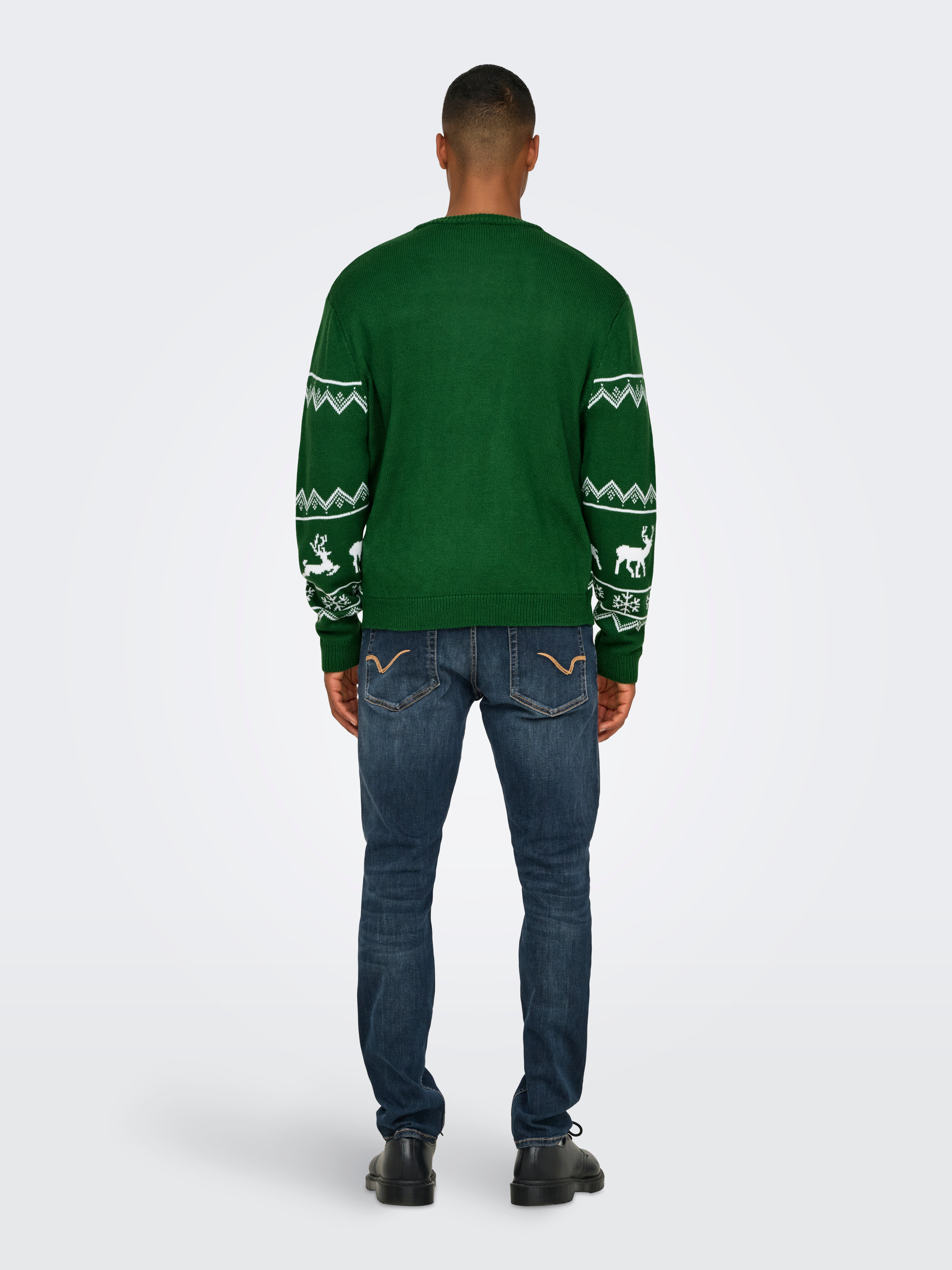 ONSXMAS Strickjacke Formal Garden