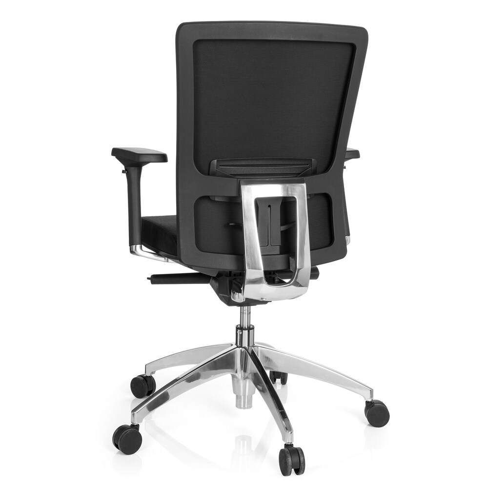 Profi Bürostuhl ASTRA BASE Stoff mit Armlehnen (höhenverstellbar) hjh OFFICE