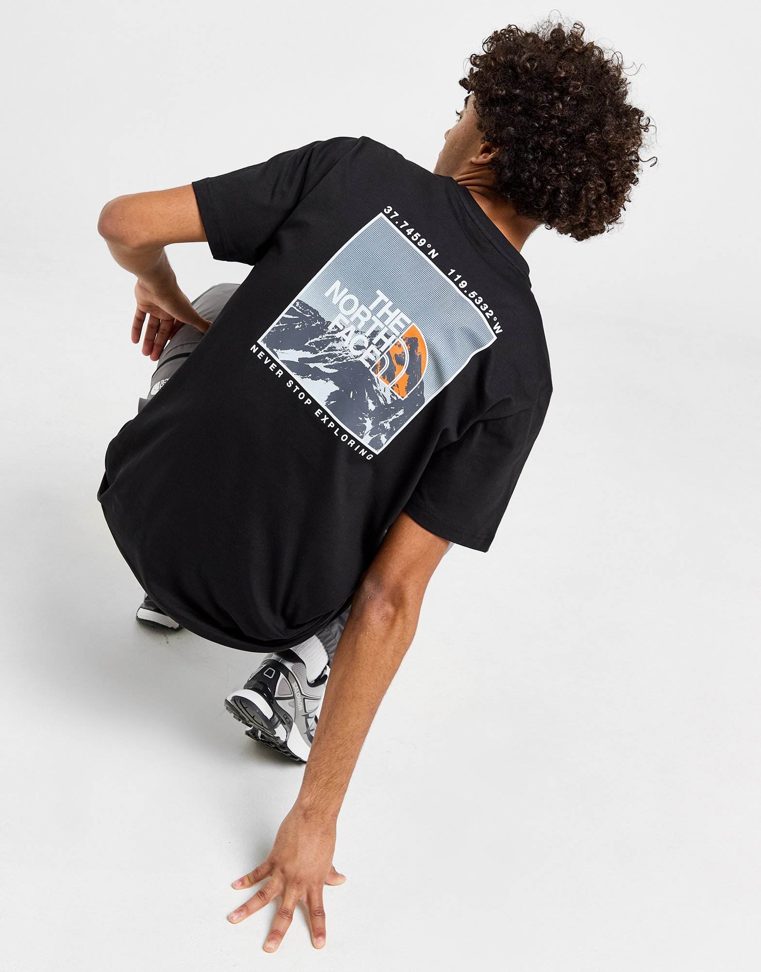 The North Face T-shirt Mountain Box Homme