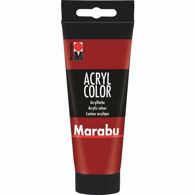 Marabu - Acryl Farbe - Rubinrot - 1 Tube á 100 ml
