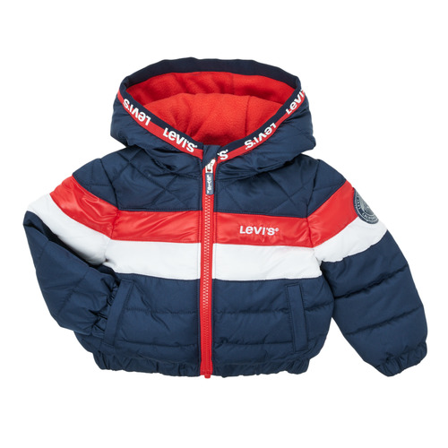 Levi's - COLORBLOCK JACKET - Marine / Blanc / Rouge