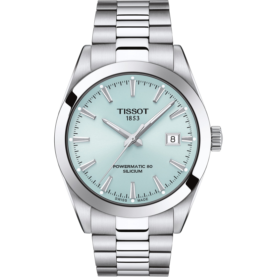 Tissot Gentleman Powermatic 80 Silicium Ice Blue