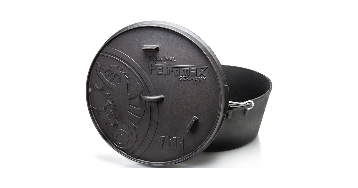 PetromaxDutch Oven ft18-t kookpan  (Zwart, 16,1 liter)