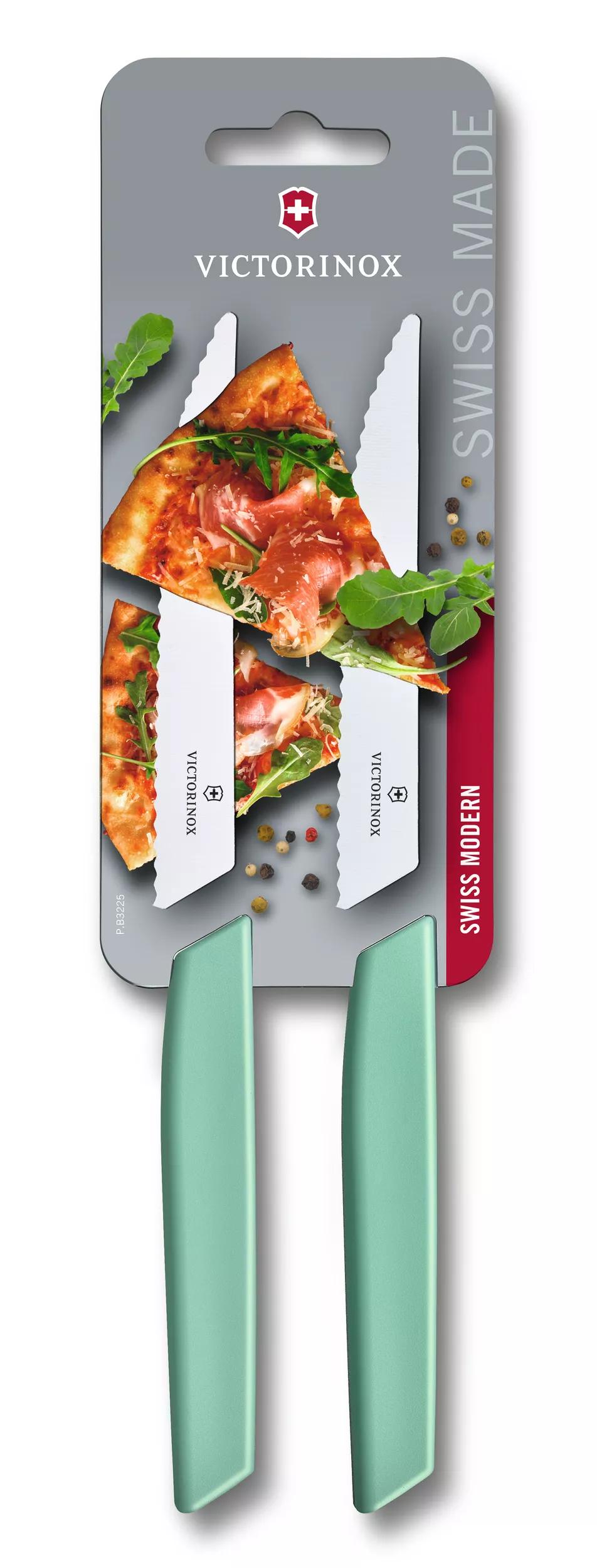 Swiss Modern Steakmesser-Set, 2-teilig-mint-green