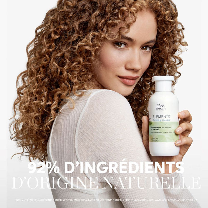 Shampooing apaisant pour cuir chevelu sec ou délicat Calming Elements 250ml