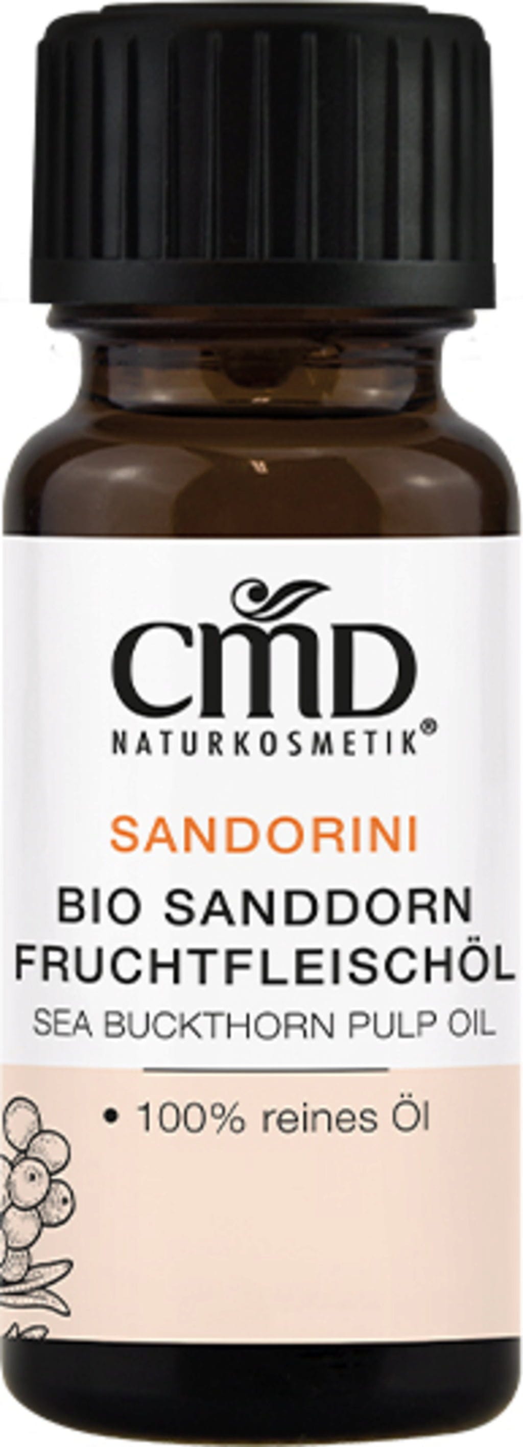 CMD Naturkosmetik  BIO Sandorini Sanddorn Fruchtfleischöl, 10 ml