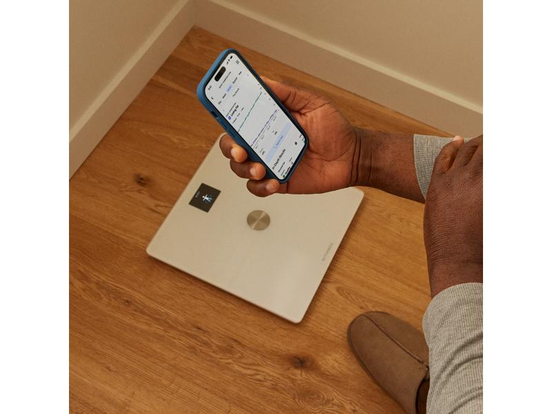 Withings Körperanalysewaage Body Comp Weiss WLAN-Personenwaage