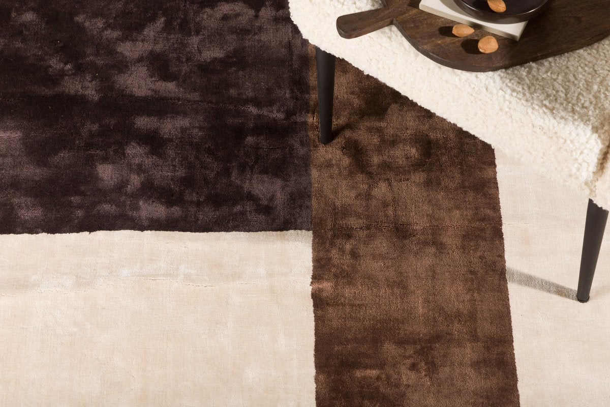 Saturnia Vloerkleed - 300 - 200 cm - Bruin
