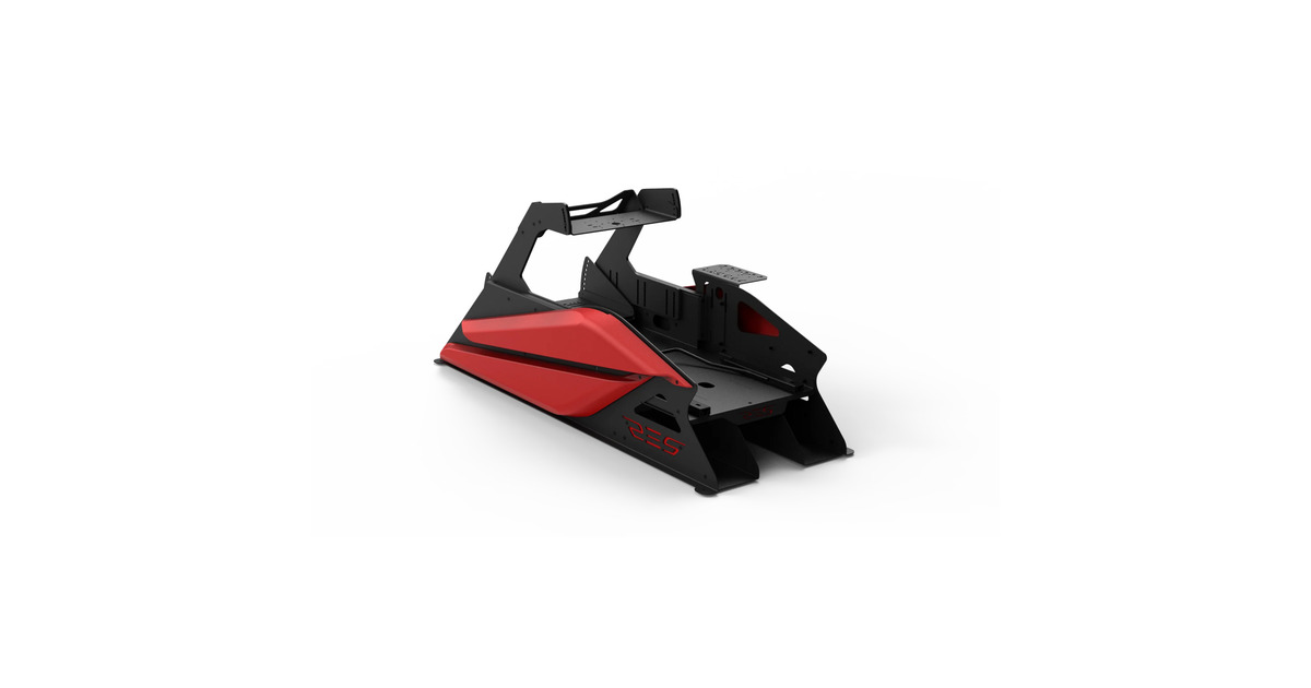 Res-TechGT Support Flight Control + Plate bevestiging  (Zwart)