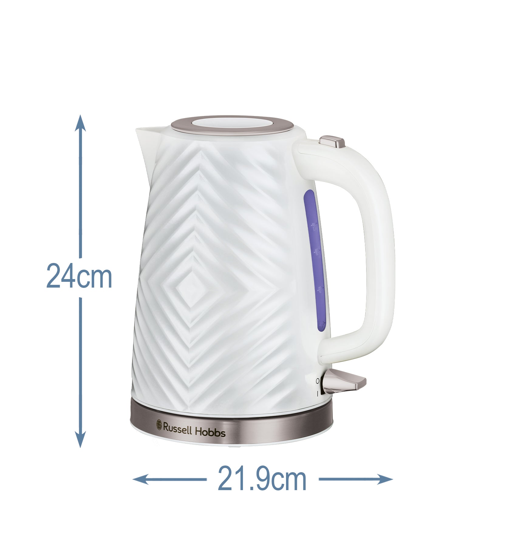 Russell Hobbs  Groove elkedel - hvid