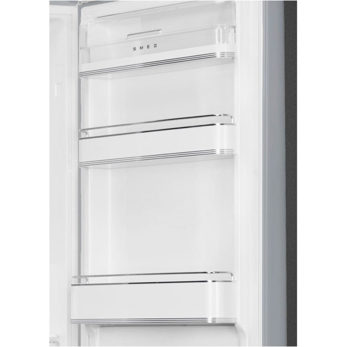 SMEG Kühl- Gefrierkombination 50's Retro Style FAB32RSV5 Polarsilber
