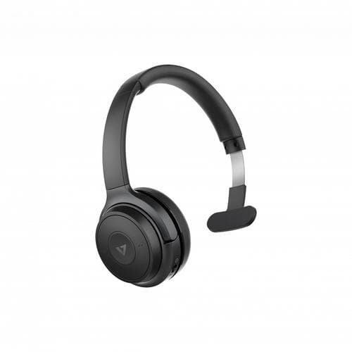 V7 HB605M, Headset, Handhållen, Kontor/callcenter, Svart, Grå, Mono, Svara på
