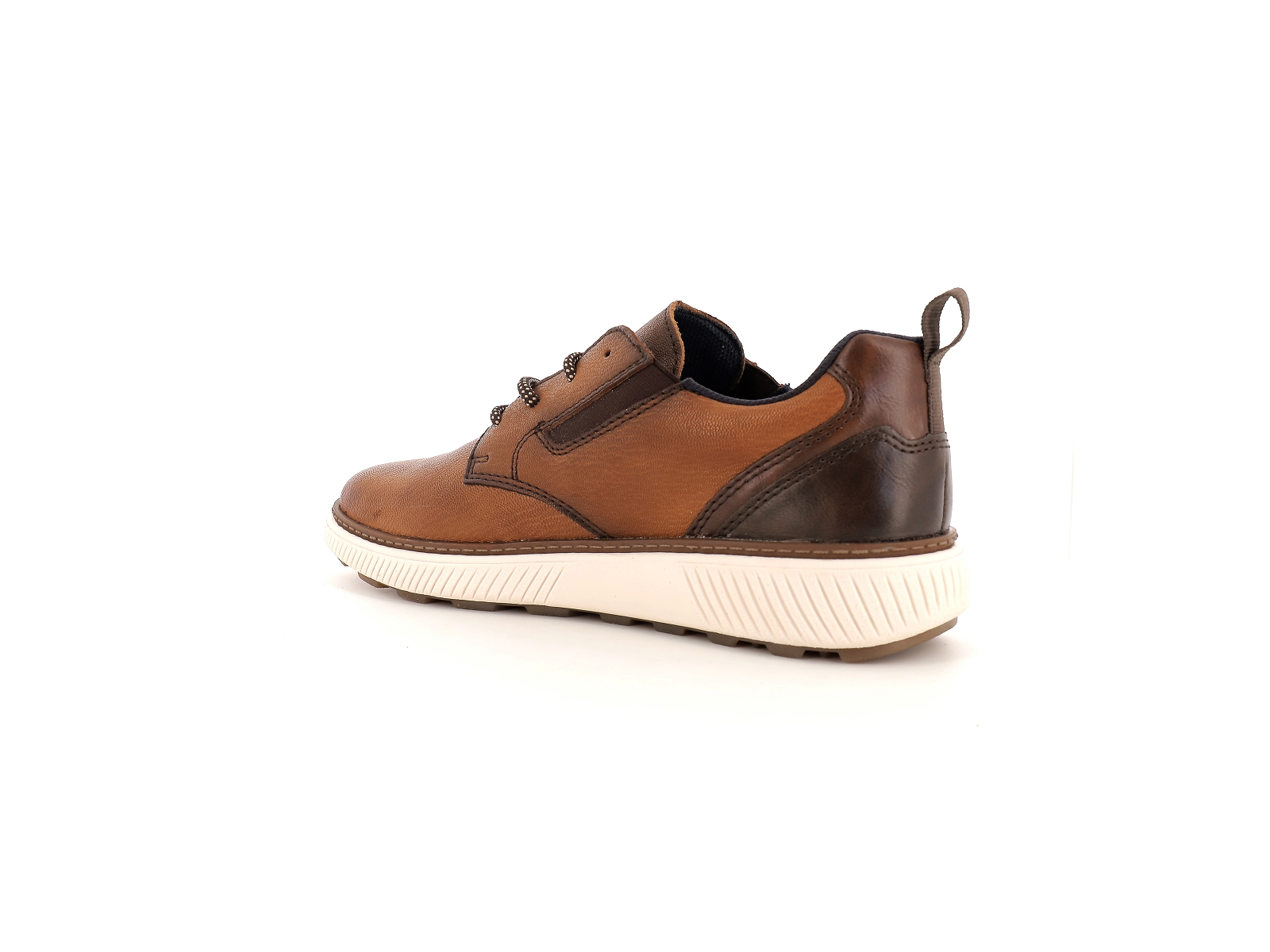 Rieker-B3301 Cuir Marron Foncé