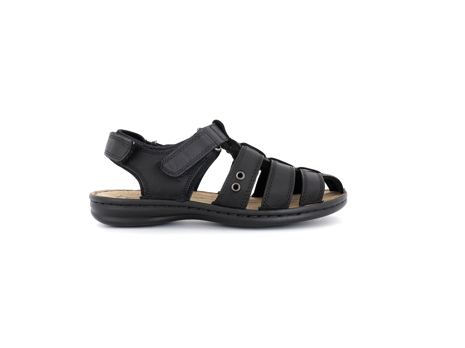 Tbs-BARROW Cuir gras Noir
