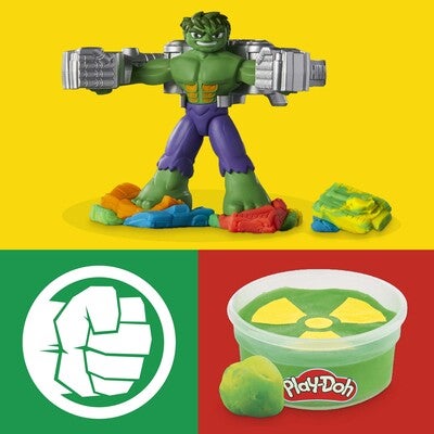 Play-Doh Hulk Smash And Squish Lekesett