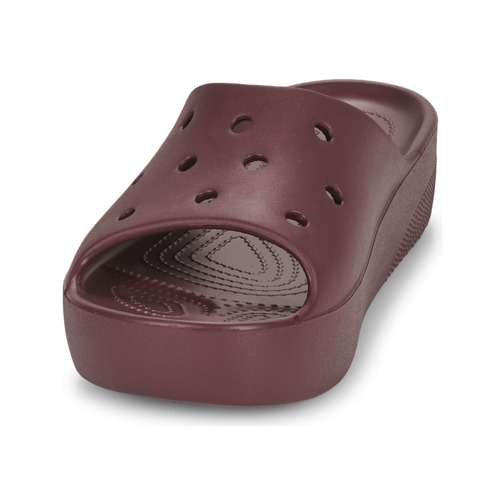 Crocs - Classic Platform Slide Burdeo