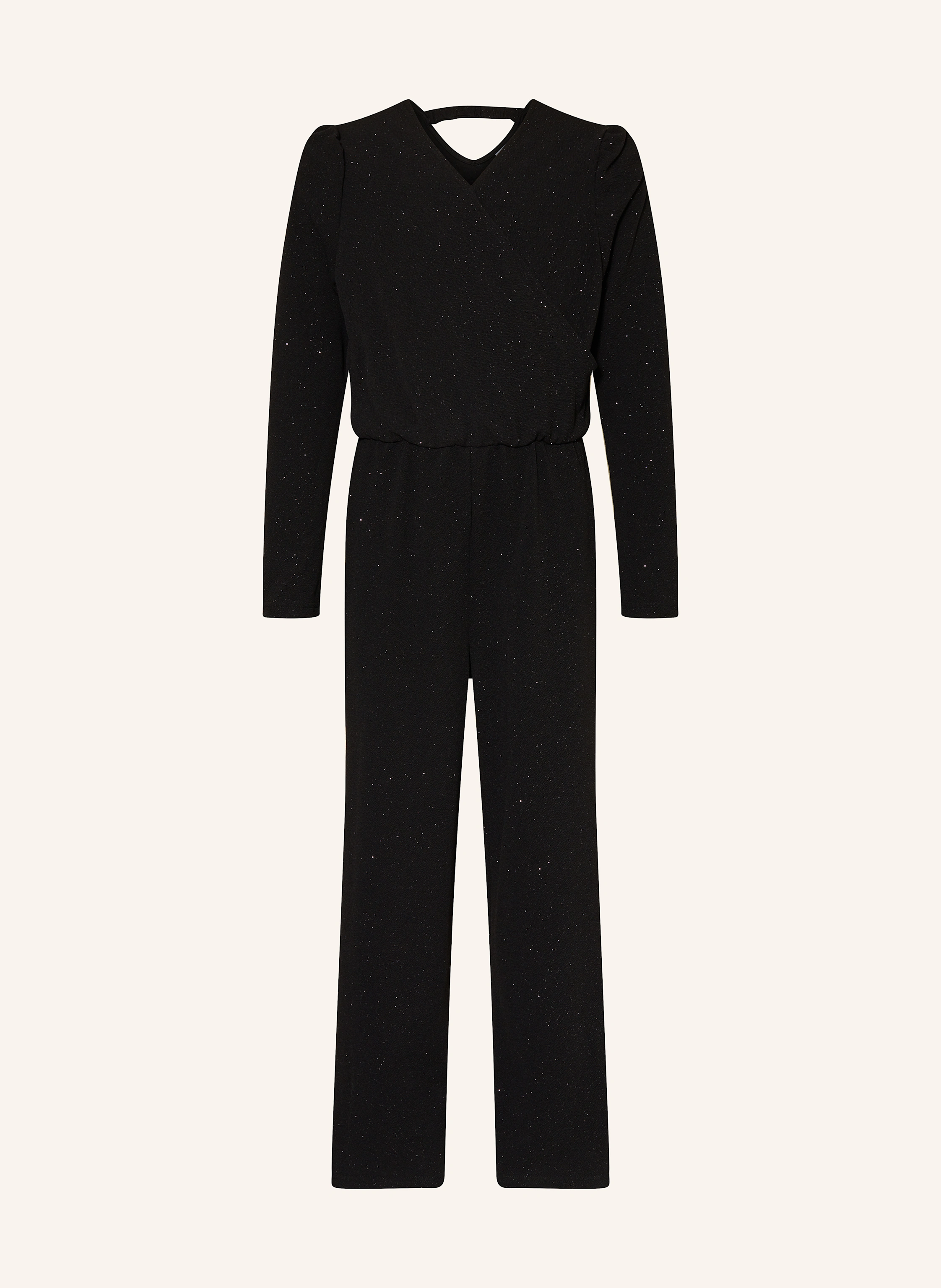 name it Jersey-Jumpsuit mit Glitzergarn
