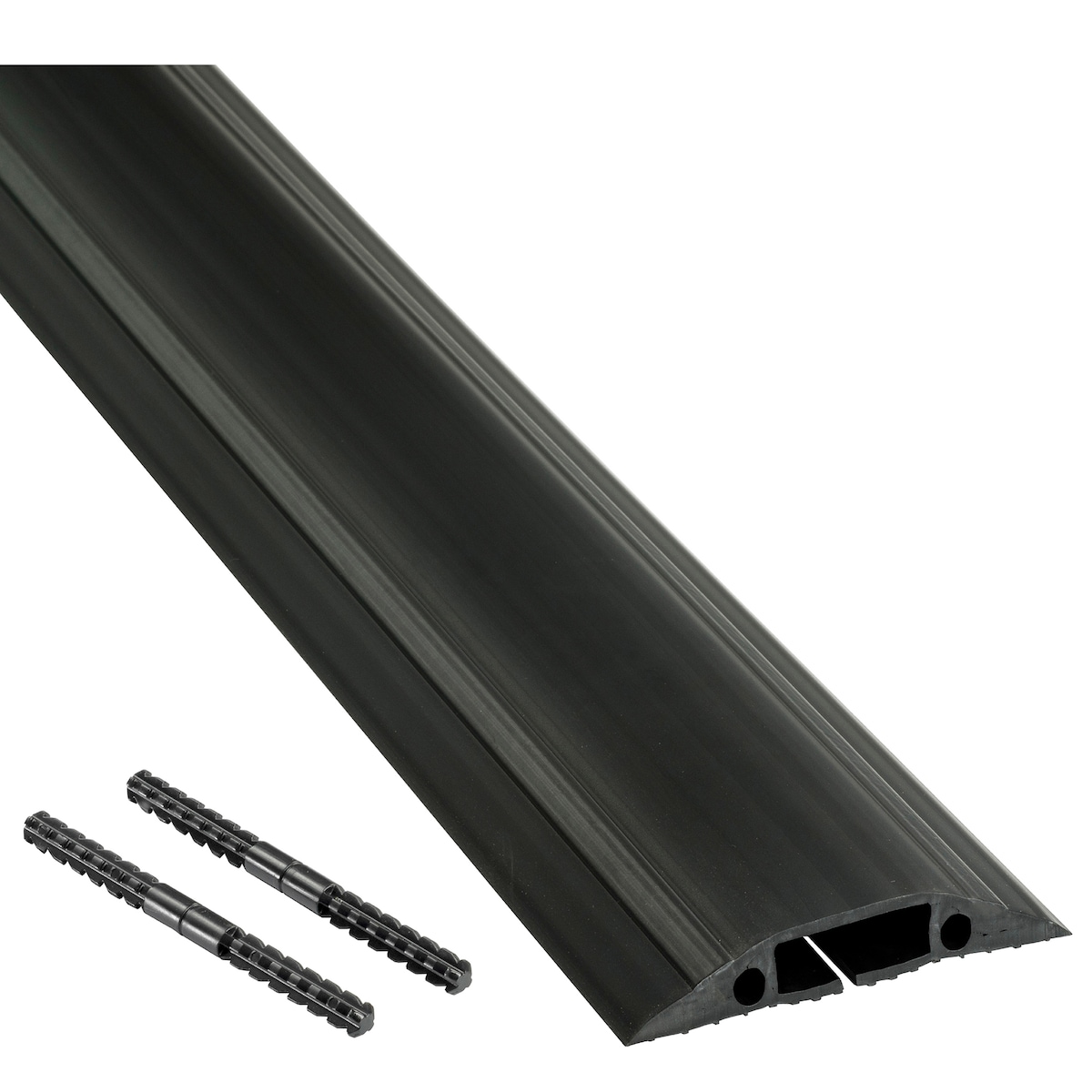 D-LINE Kabelkanal Gulv PVC Pro Svart 1.8m