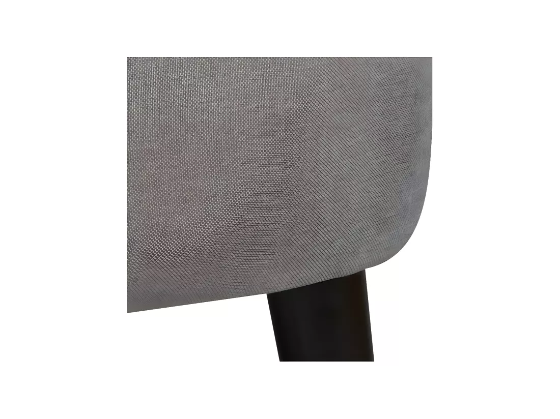 Fauteuil crapaud Tissu gris souris - BANGKOK