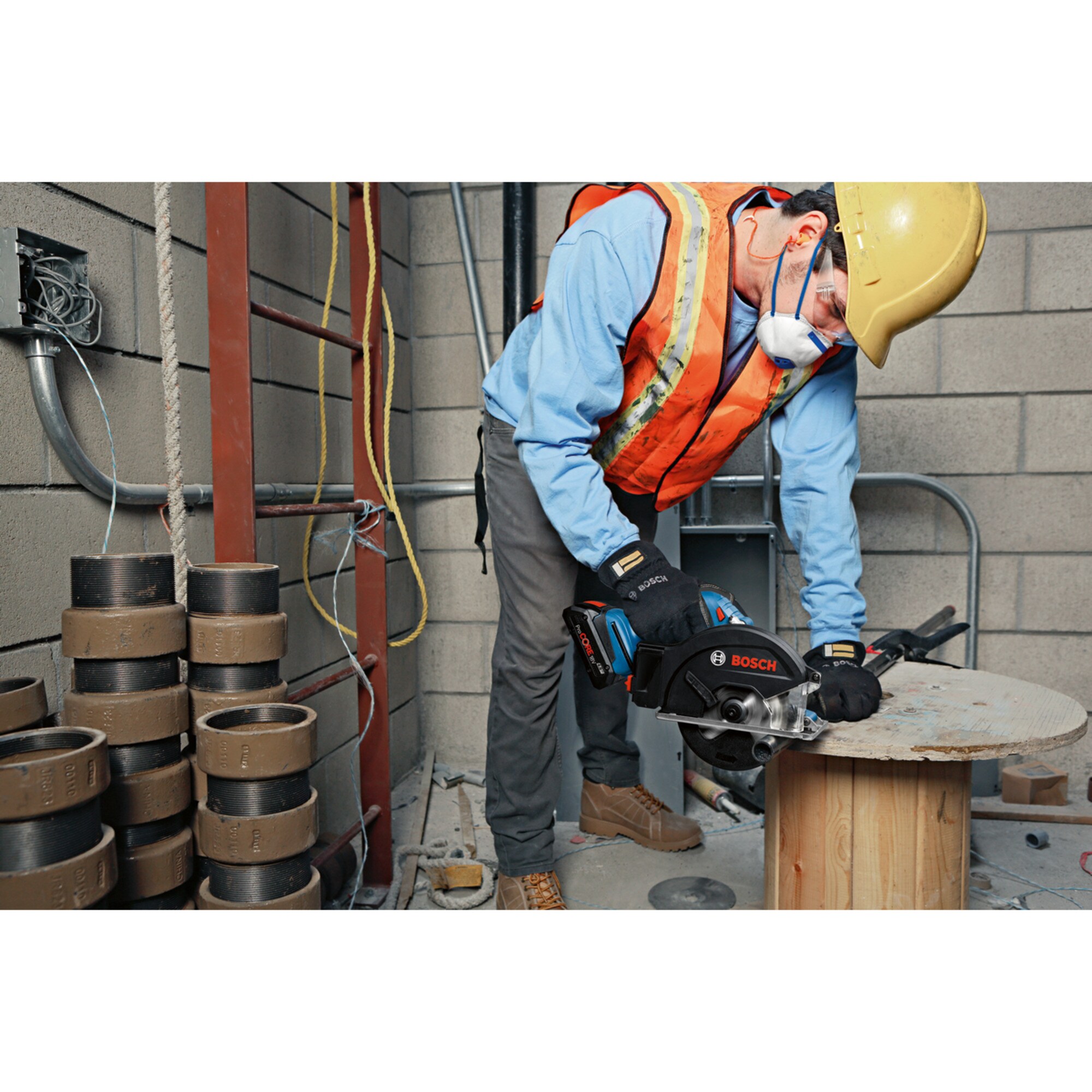 Bosch Handkreissäge Akku-Metallkreissäge GKM 18V-50 Professional solo