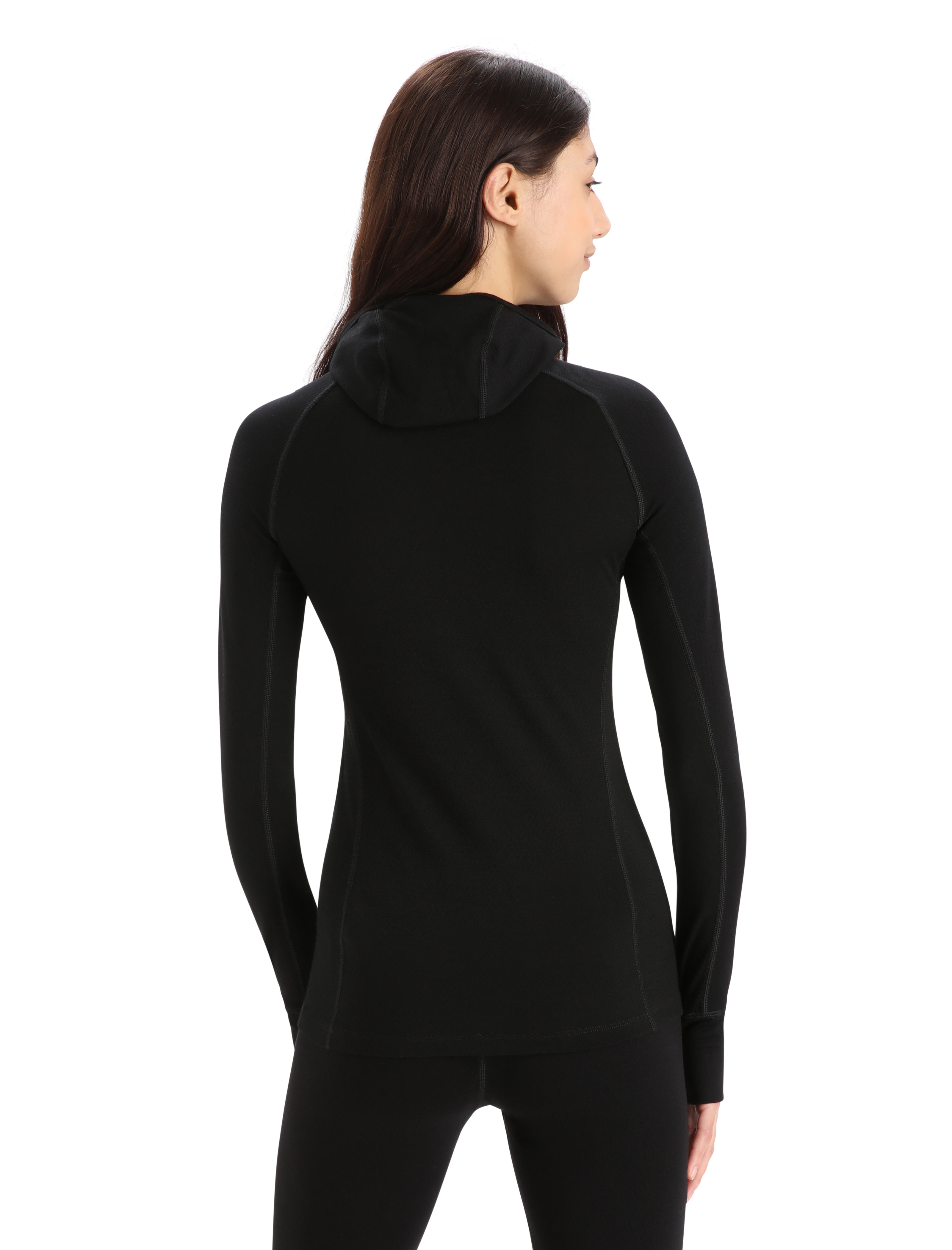 ZoneKnit Insulated LS Hoodie Dame IB001/Black