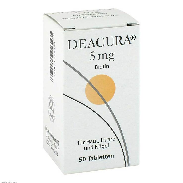 Deacura 5 mg Tabletten, 50 St