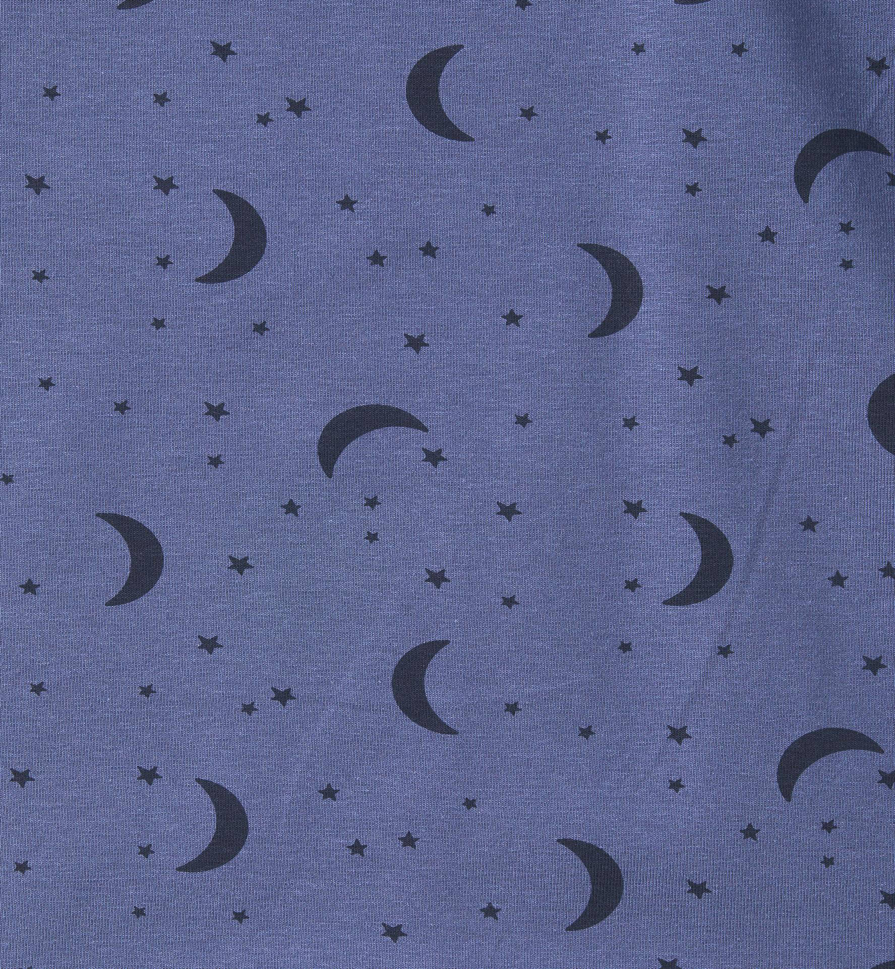 Little Label pyjama met all over print blauw/donkerblauw