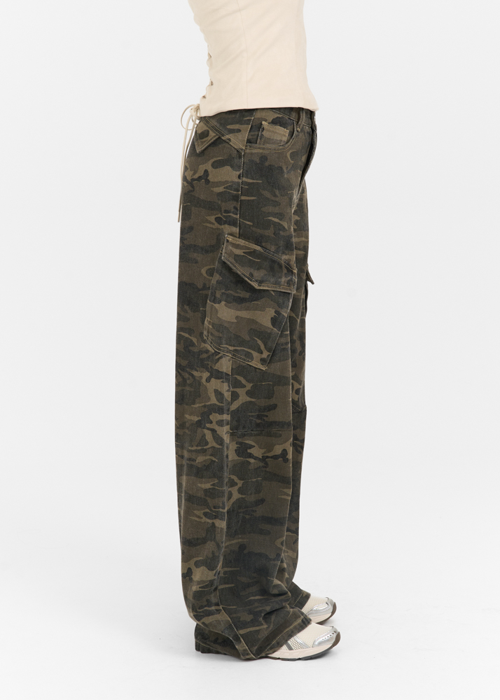 Beau jeans donkergroen