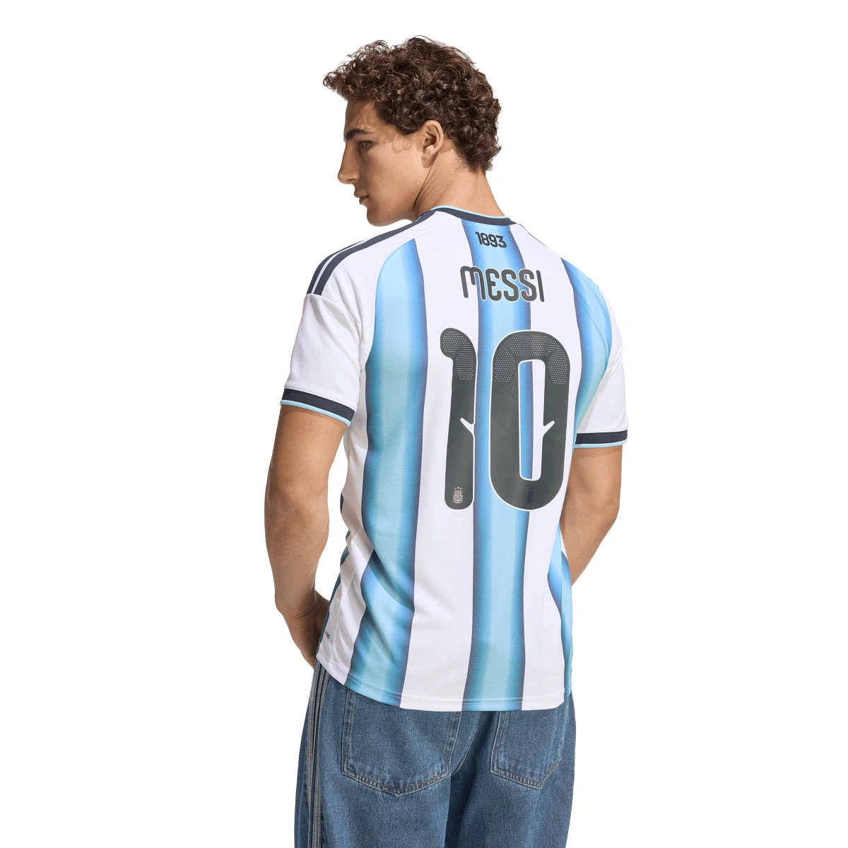 Camisola adidas Argentina Primeiro Equipamento Messi Mundial 2026