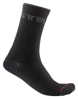 Paire de Chaussettes Castelli Distanza 20 Noir