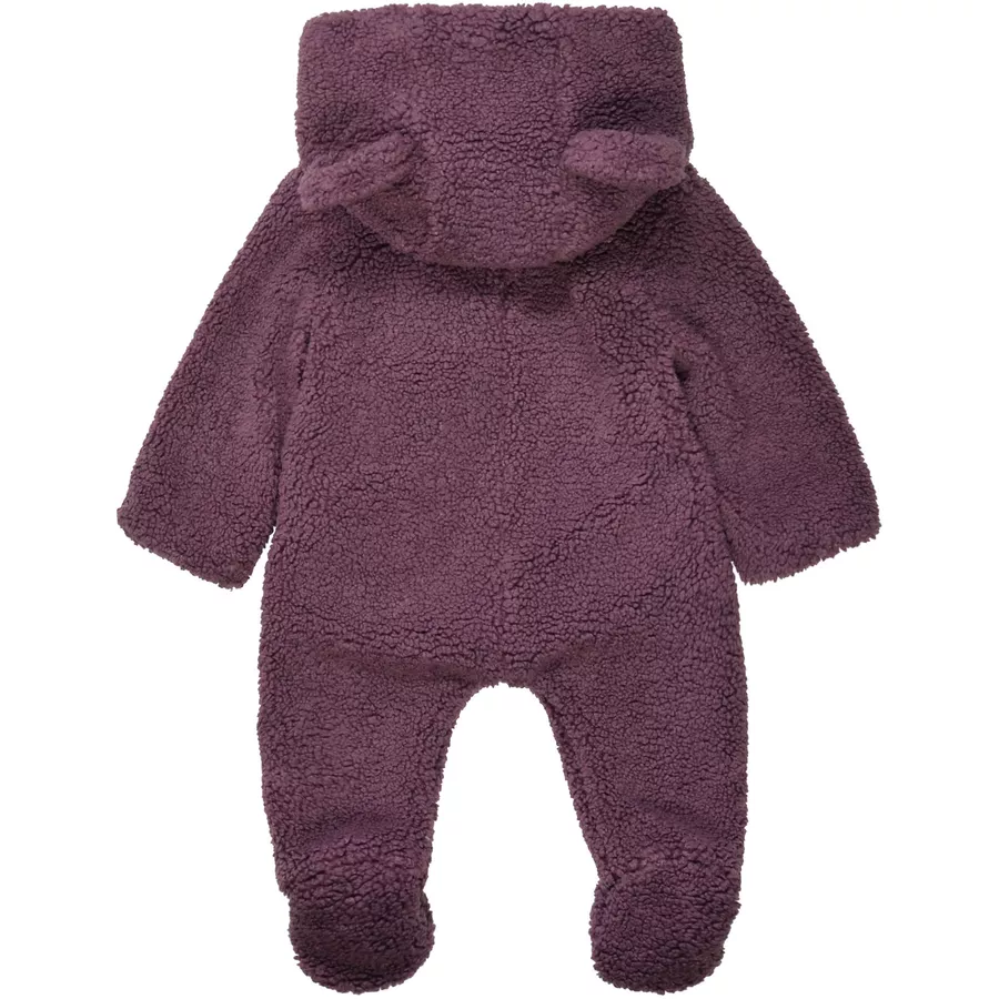 STACCATO Plüschoverall mauve