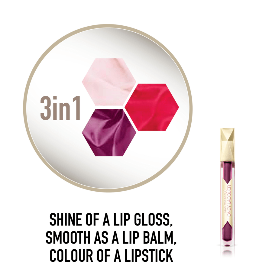 Max Factor Colour Elixir Honey Lacquer Lip Colour #40 Regale Burgundy 3,8ml