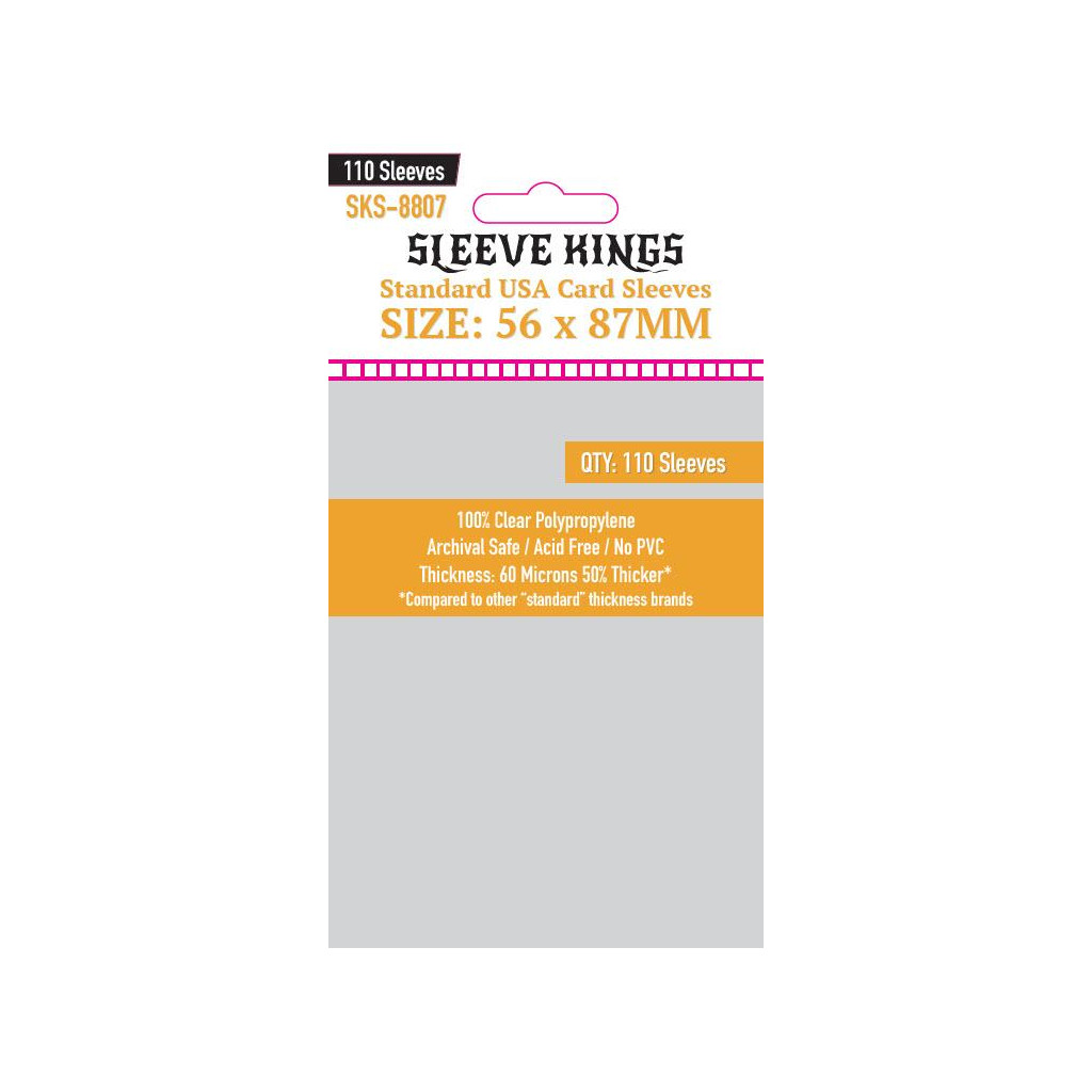 Sleeve Kings - Standard USA Card - 56x87mm - 110p