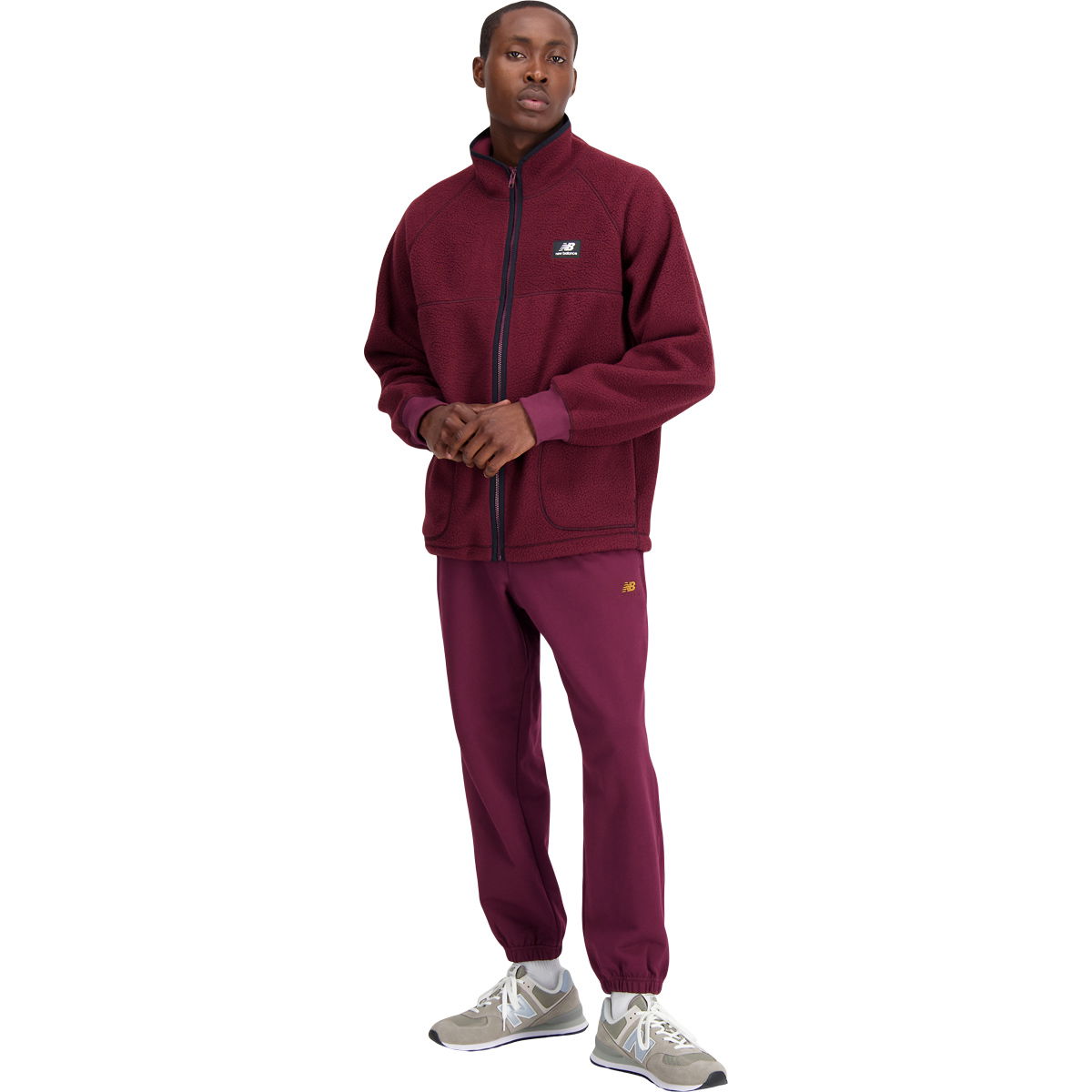 New Balance Athletics Polar Full Zip Fleecetrøje Herre
