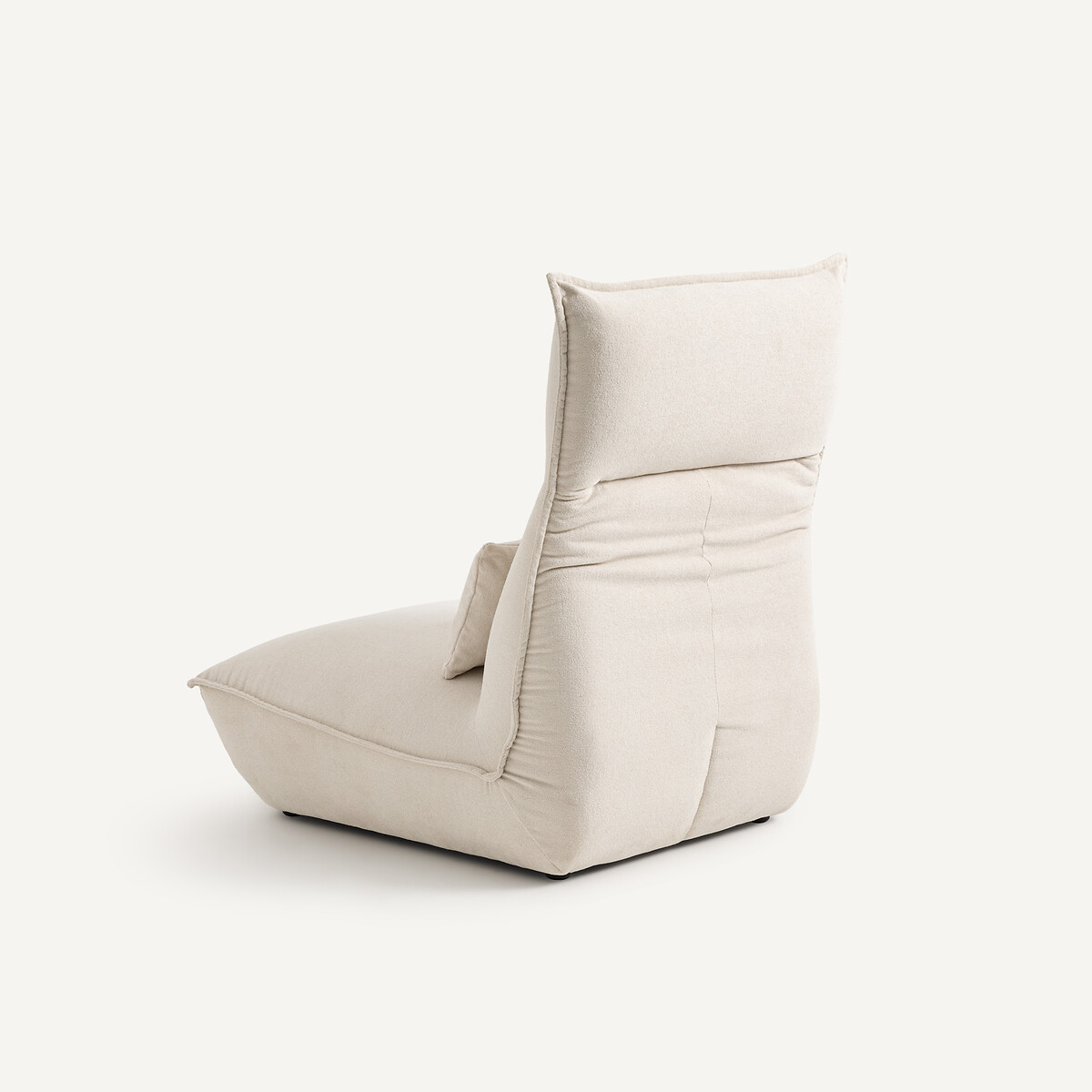 AM.PM<br>Poltrona de chenille com encosto de cabeça ajustável Paol
