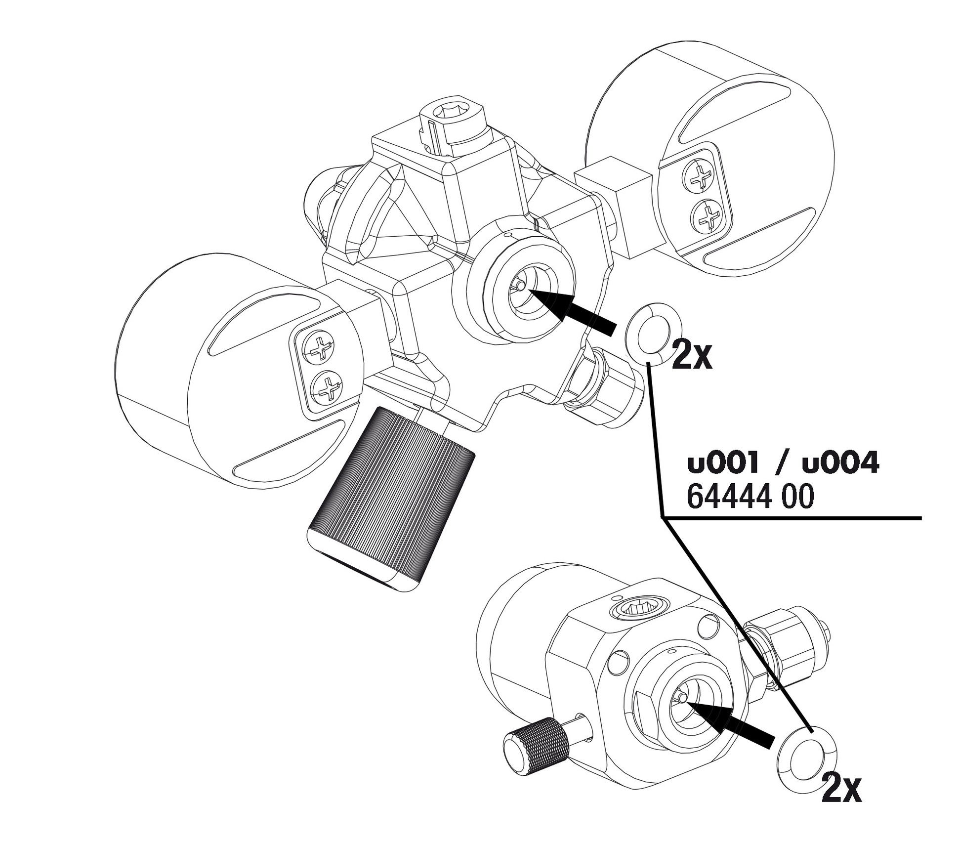 JBL ProFlora O-ring CO2 U-systeem