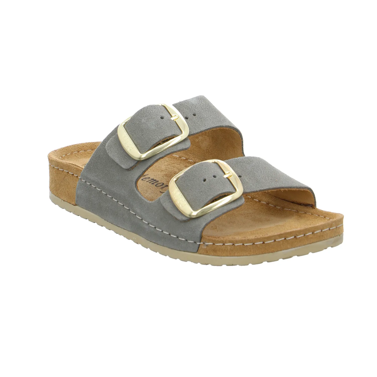 MUBB Bio-Fussbett Khaki Leder