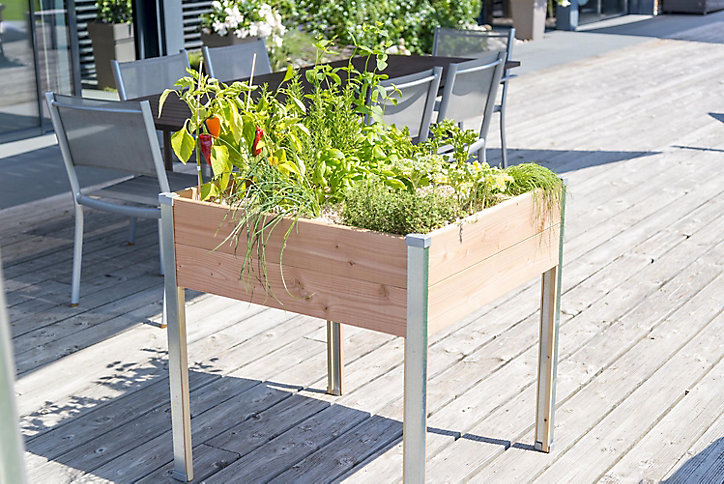Carré Potager sur pieds Mon Petit Potager Design PM 65 x 60 x h.80 cm