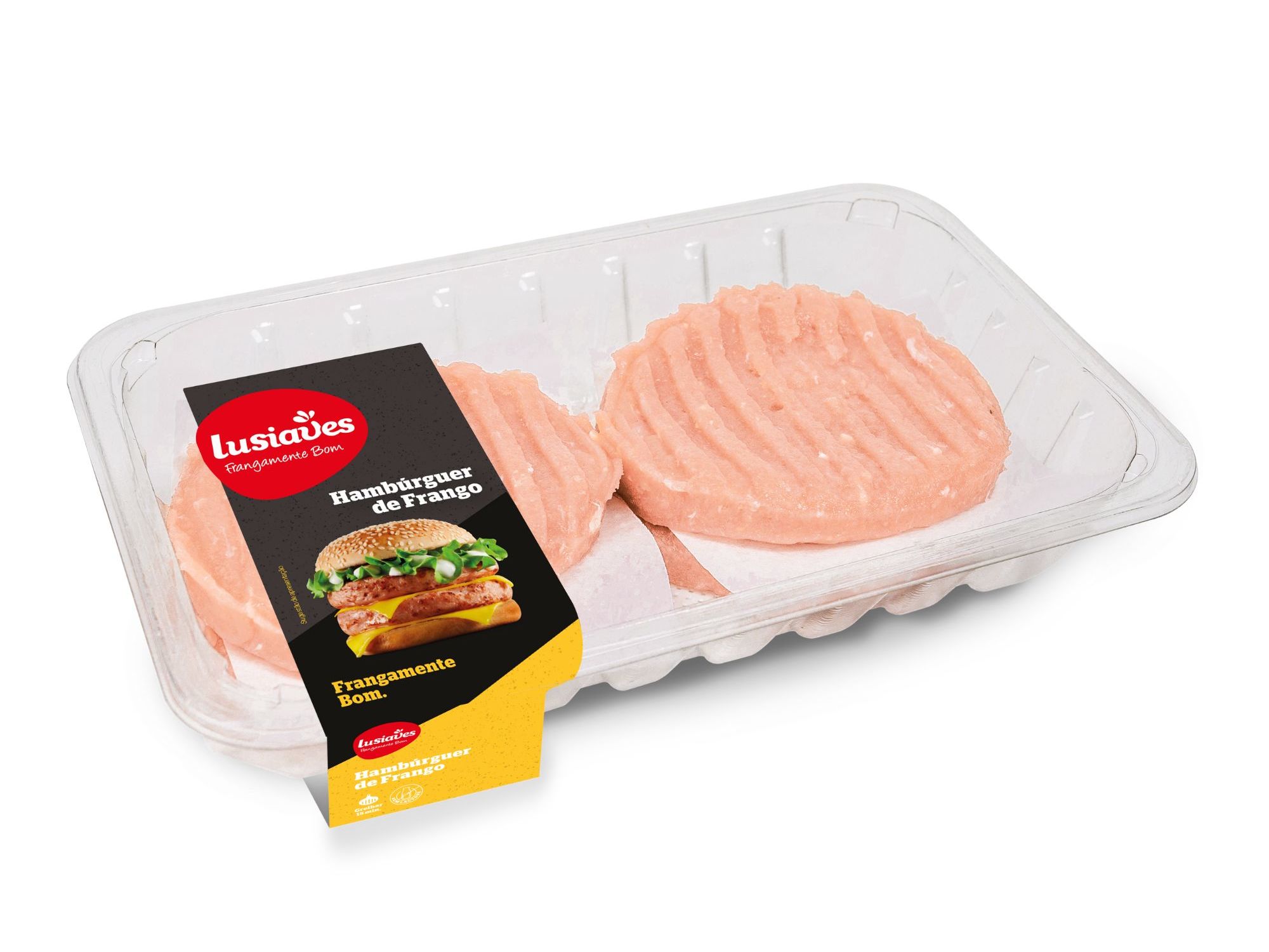 HAMBÚRGUER DE FRANGO LUSIAVES 460G