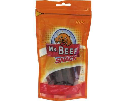 Hondensnack MR. BEEF Eendenborstreepjes 90 g Kauw