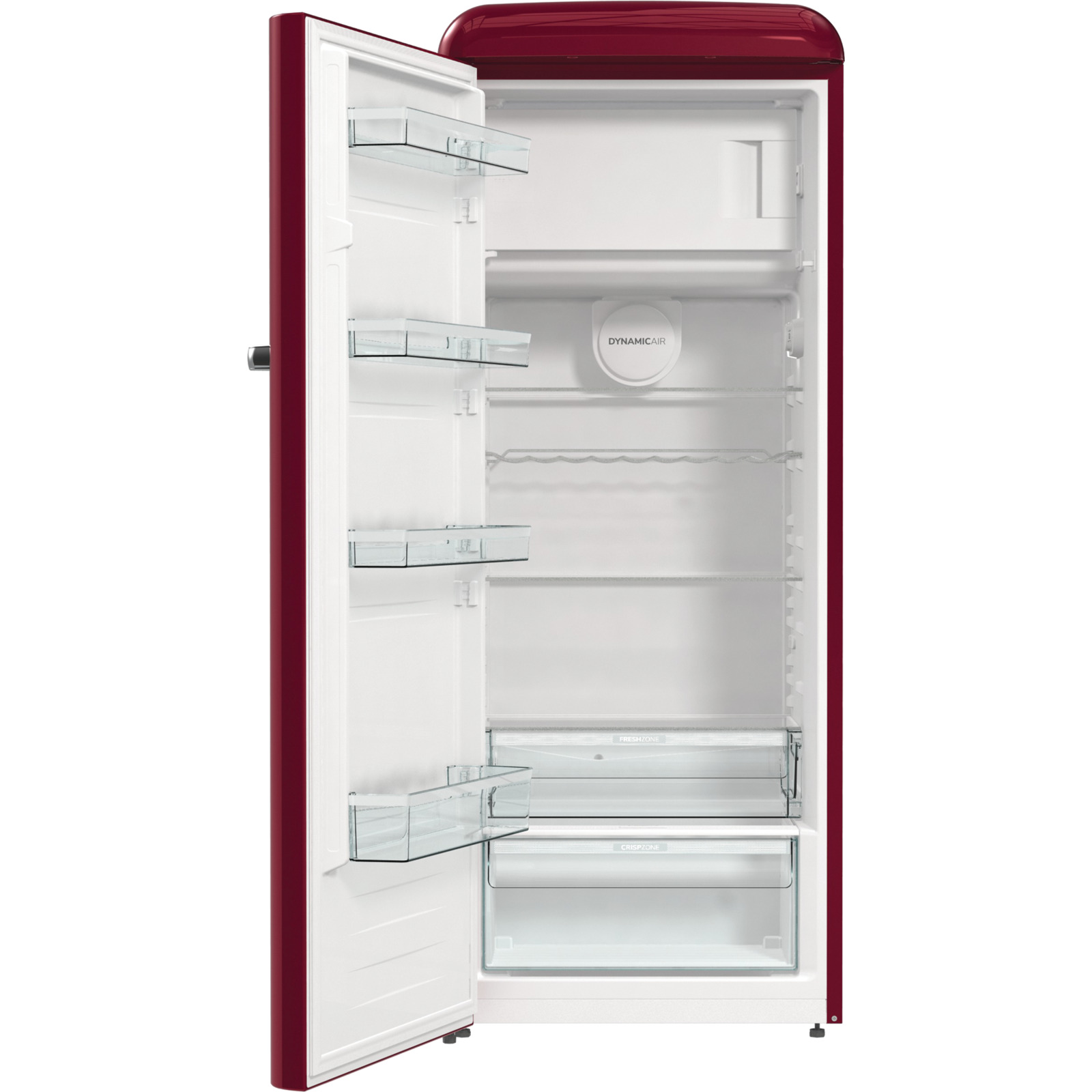 Gorenje Retrokühlschrank ORB 615 burgundy