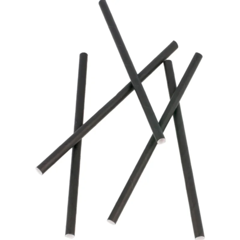 GDP - Paille en carton - Noir - x3000