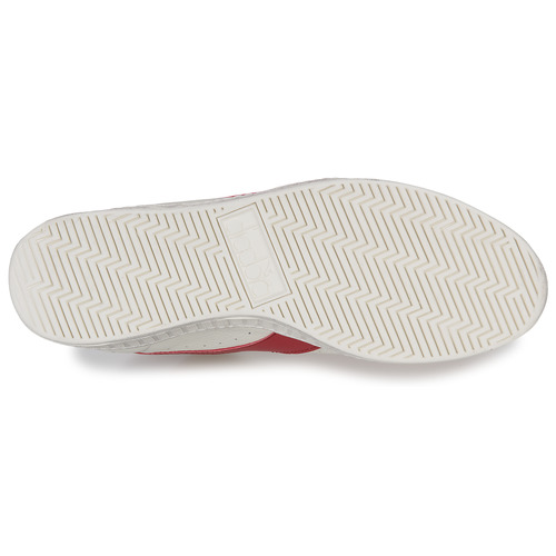 Diadora - GAME L HIGH WAXED - Blanc / Rouge