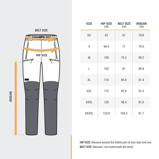 Decathlon Forclaz - Calças de caminhada Forclaz MT900 para mulheres