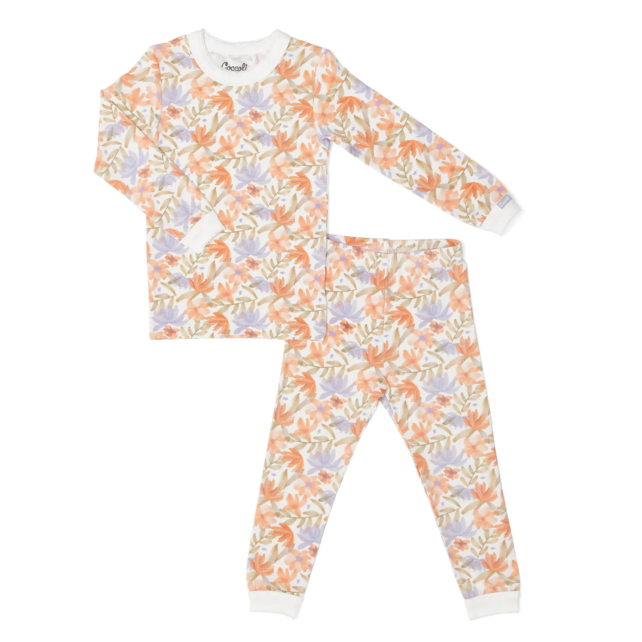 Coccoli Pyjama Modal Fleurs 2-12ans