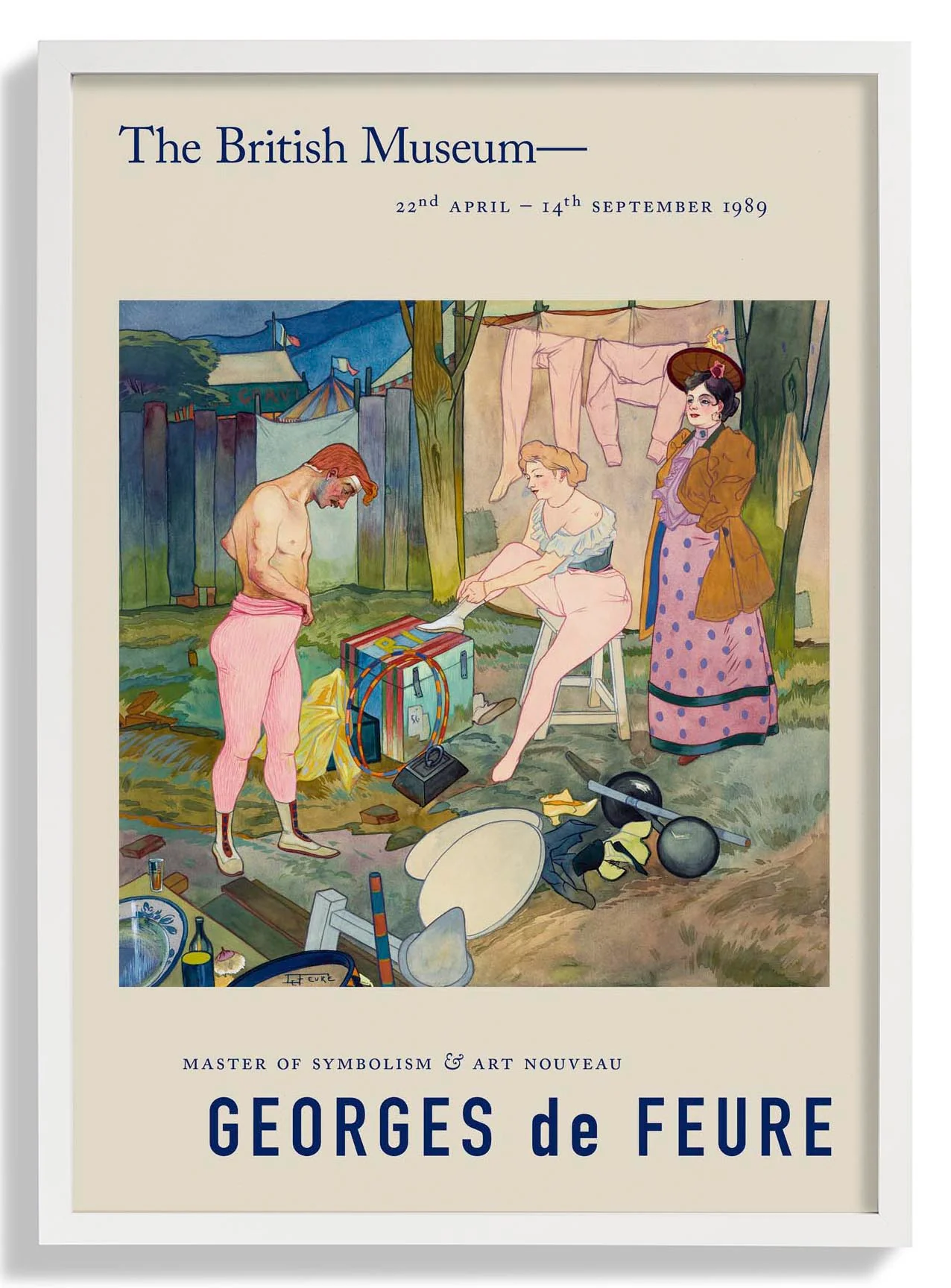 Georges de Feure Le Cirque Corvi Ausstellung