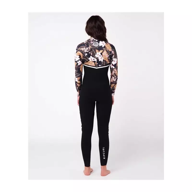 Combinaison intégrale femme RIPCURL EBomb 4/3 Zip Free Black Gold