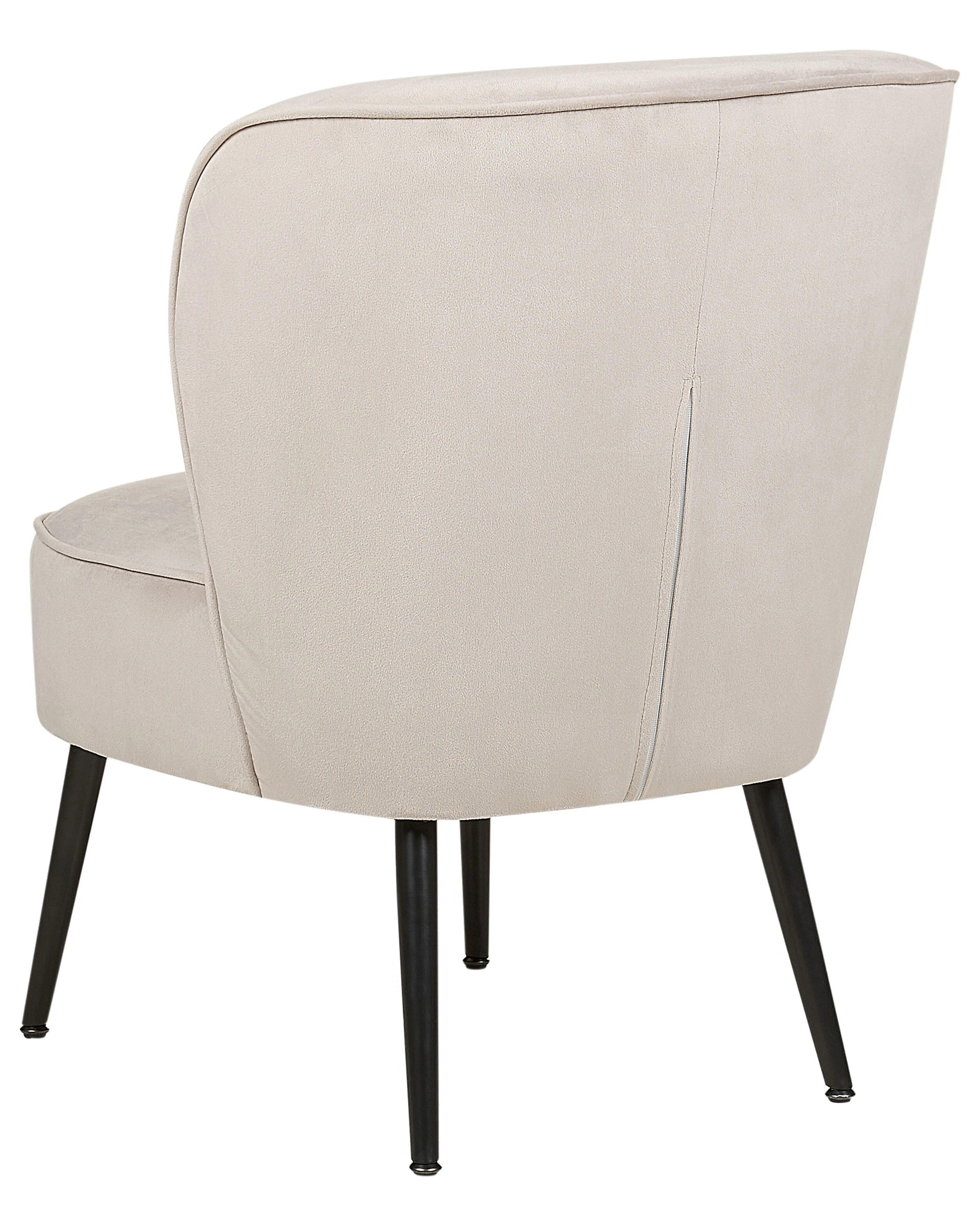 Fauteuil VOSS Fluweel Taupe